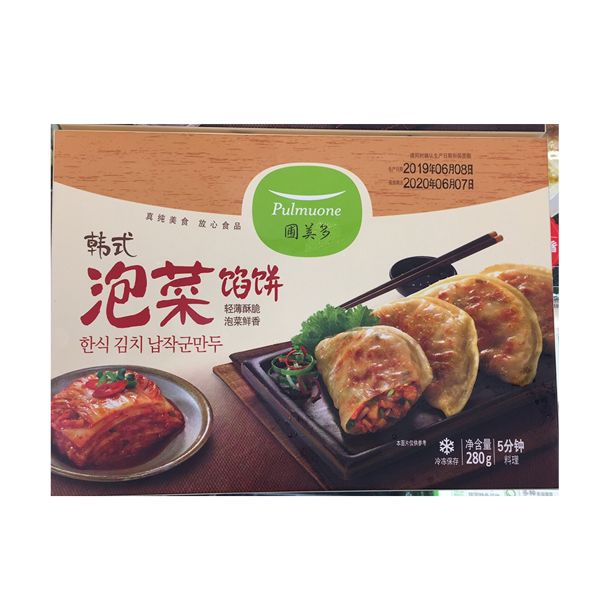 圃美多韓式泡菜餡餅280g