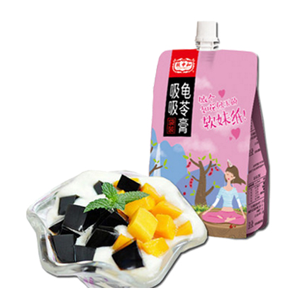 致中和吸吸龜苓膏紅豆+蘆薈味270g