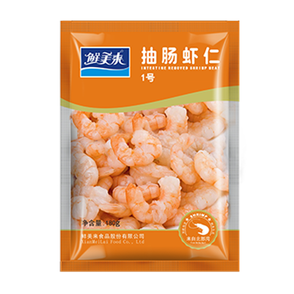 鮮美來1號抽腸蝦仁180g