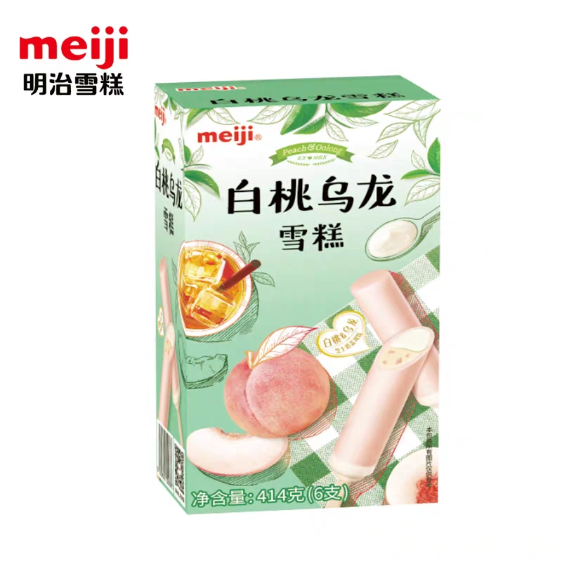 明治白桃烏龍雪糕414g(6支)