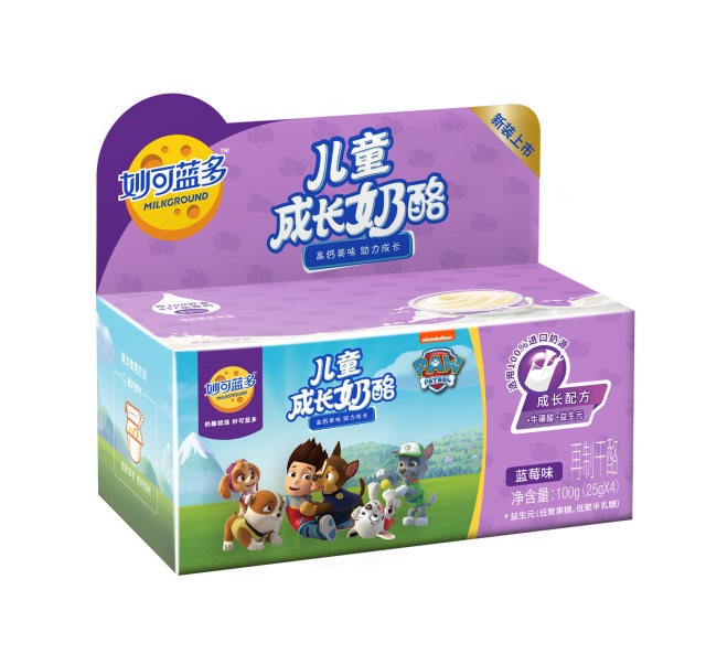 妙可藍多兒童成長奶酪藍莓味100g