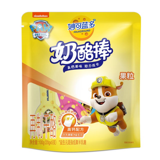 妙可藍多奶酪棒棒果粒100g